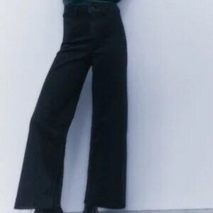 Zara Marine Straight black jeans 6